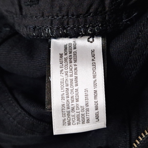 NEW! High-Rise Ankle Bootcut Jeans, Black - LONG - Universal Thread - Picture 10 of 10